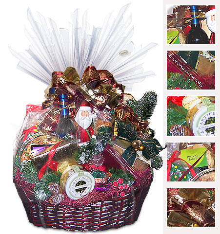 Christmas Cheer - Underwraps Gift Baskets Los Angeles California